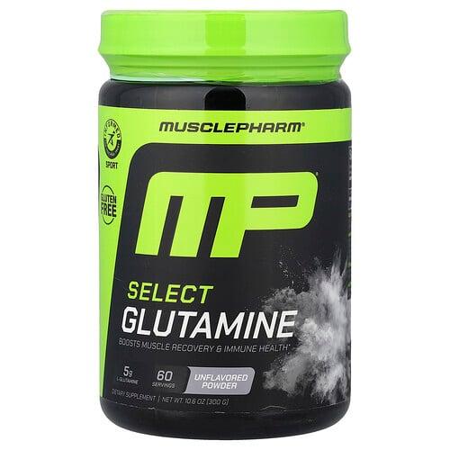 머슬 팜 MusclePharm, Select, 글루타민 분말, 무맛, 300g(10.6oz) 상품 이미지