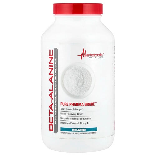 메타볼릭 뉴트리션 Metabolic Nutrition, 베타-알라닌, 무맛, 300g(10.58oz) 상세 이미지