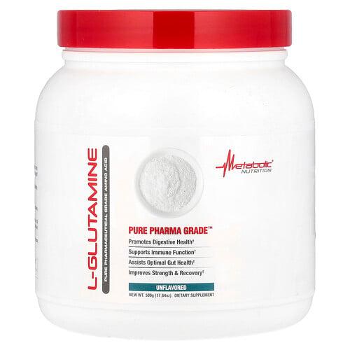 메타볼릭 뉴트리션 Metabolic Nutrition, L-글루타민, 무맛, 500g(17.64oz) 상품 이미지