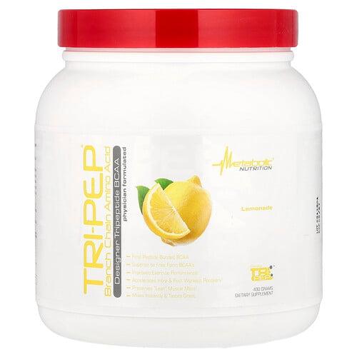 메타볼릭 뉴트리션 Metabolic Nutrition, Tri-Pep, 분지사슬아미노산, 레모네이드, 400g(14.1oz) 상품 이미지
