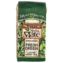 마이트 펙터 Mate Factor, 유기농 예르바 마테, 루즈 허브티, 프레시 그린, 340g(12oz)