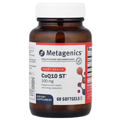 메타제닉스 Metagenics, CoQ10 ST®, 100mg, 소프트젤 60정 상품 이미지