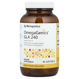 메타제닉스 Metagenics, OmegaGenics®, GLA 240, 소프트젤 90정