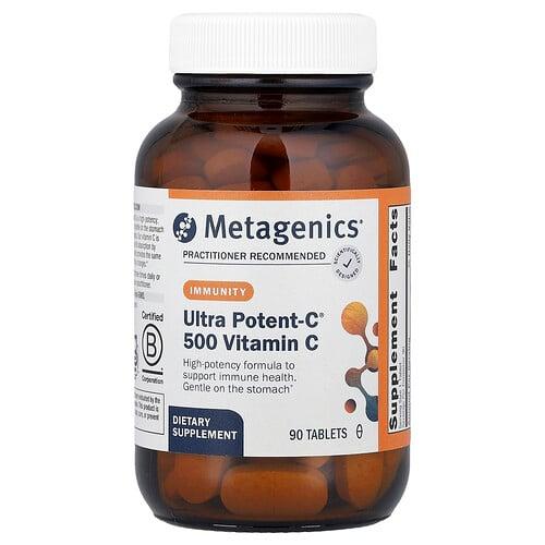 메타제닉스 Metagenics, Ultra Potent-C® 500 비타민C, 90정 상품 이미지