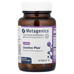 메타제닉스 Metagenics, Licorice Plus®, 60정