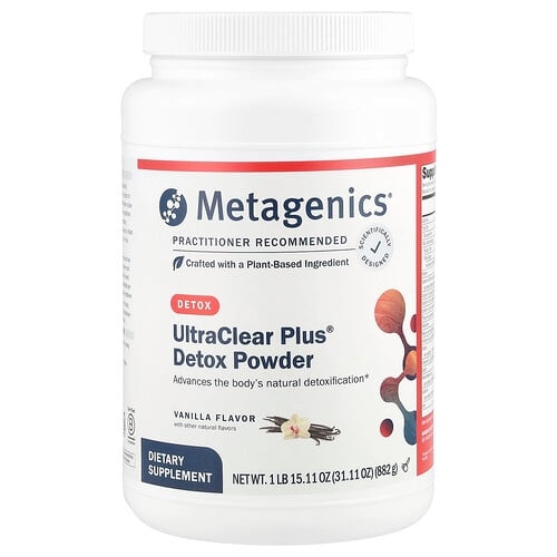 메타제닉스 Metagenics, UltraClear Plus® 디톡스 분말, 바닐라 맛, 882g(31.11oz) 상세 이미지