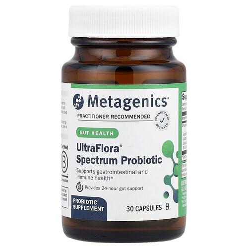 메타제닉스 Metagenics, UltraFlora® 스펙트럼 프로바이오틱, 캡슐 30정 상품 이미지