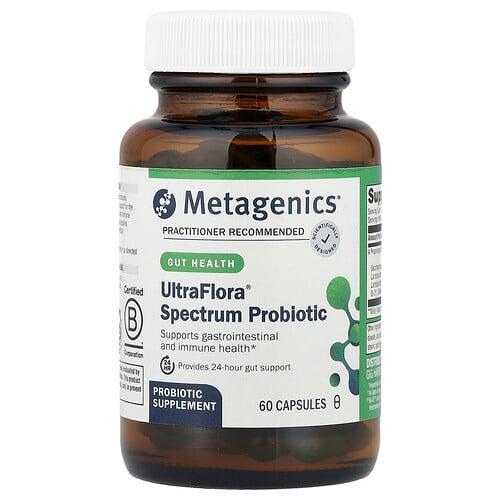 메타제닉스 Metagenics, UltraFlora® Spectrum 프로바이오틱, 300억CFU, 캡슐 60정 상품 이미지