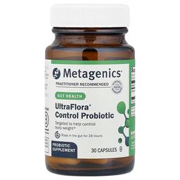메타제닉스 Metagenics, UltraFlora® 컨트롤 프로바이오틱, 113.1mg(100억 CFU), 캡슐 30정