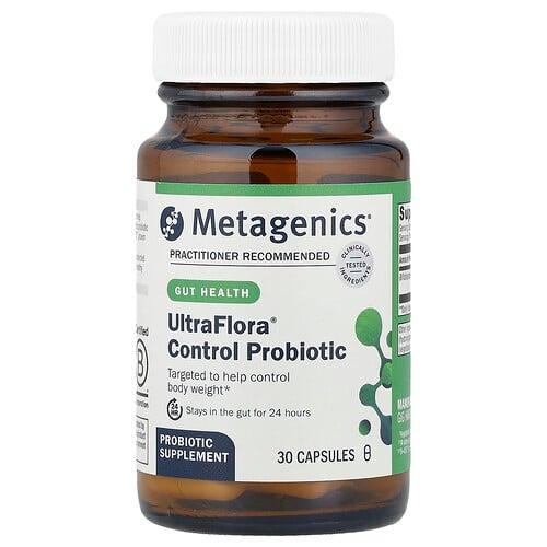 메타제닉스 Metagenics, UltraFlora® 컨트롤 프로바이오틱, 113.1mg(100억 CFU), 캡슐 30정 상품 이미지