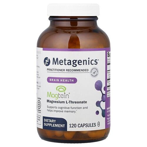 메타제닉스 Metagenics, Magtein® 마그네슘 L-트레온산 캡슐 120정 상품 이미지