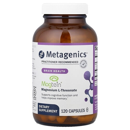 메타제닉스 Metagenics, Magtein® 마그네슘 L-트레온산 캡슐 120정 상세 이미지