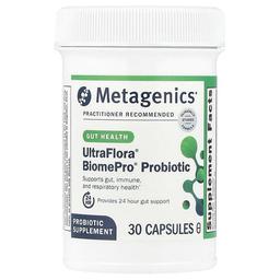 메타제닉스 Metagenics, UltraFlora® BiomePro® 프로바이오틱, 1,050억CFU, 캡슐 30정