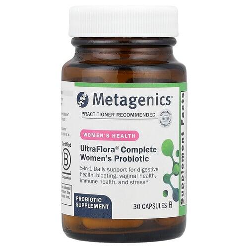 메타제닉스 Metagenics, UltraFlora® 컴플리트 여성용 프로바이오틱, 여성 건강, 캡슐 30정 상품 이미지