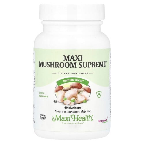 맥시 헬스 Maxi Health, Maxi Mushroom Supreme™, 막시캡슐 60개 상세 이미지