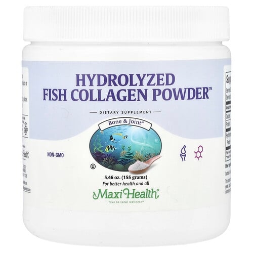 맥시 헬스 Maxi Health, 하이드롤라이즈드, Fresh Collagen Powder™, 155g(5.46oz) 상세 이미지