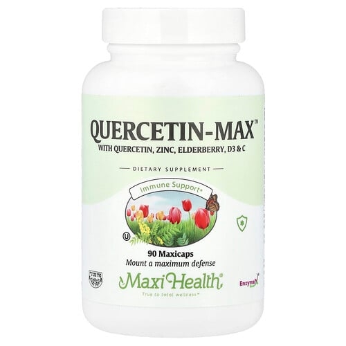 맥시 헬스 Maxi Health, Quercetin-Max™, 맥시캡 90정 상세 이미지