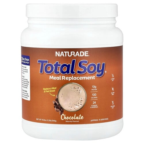 네퓨레이드 Naturade, Total Soy®, 식사 대용, 초콜릿 맛, 540g(1.2lb) 상세 이미지