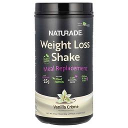 네퓨레이드 Naturade, 체중 감량 셰이크, 식물성 식사 대용식, 바닐라 크림, 882g(1.94lb)