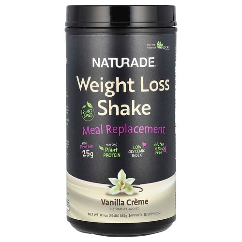 네퓨레이드 Naturade, 체중 감량 셰이크, 식물성 식사 대용식, 바닐라 크림, 882g(1.94lb) 상세 이미지