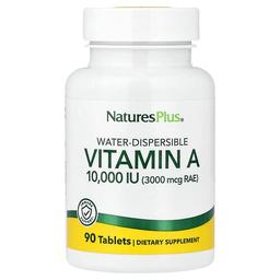 네이쳐스 플러스 NaturesPlus, 수분산성 비타민A, 90정