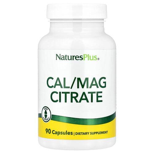 네이쳐스 플러스 NaturesPlus, Cal/Mag 시트레이트, 캡슐 90정 상품 이미지