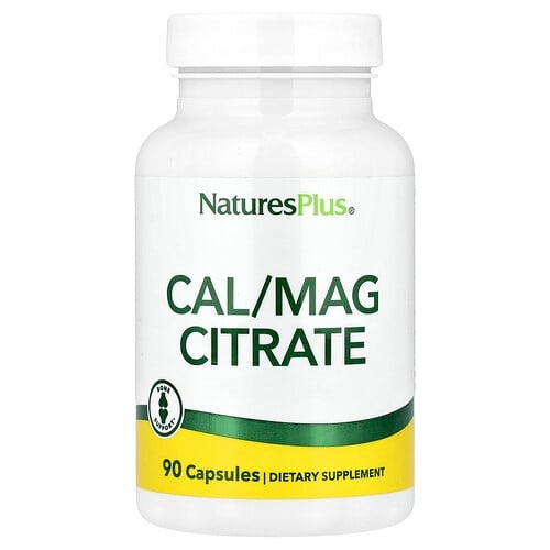 네이쳐스 플러스 NaturesPlus, Cal/Mag 시트레이트, 캡슐 90정 상세 이미지