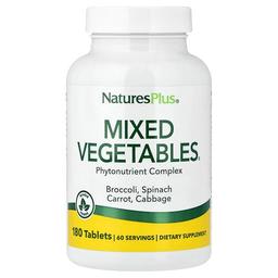 네이쳐스 플러스 NaturesPlus, Mixed Vegetables, 180정