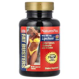 네이쳐스 플러스 NaturesPlus, 울트라 지방 버스터, 이중층 정제 60정