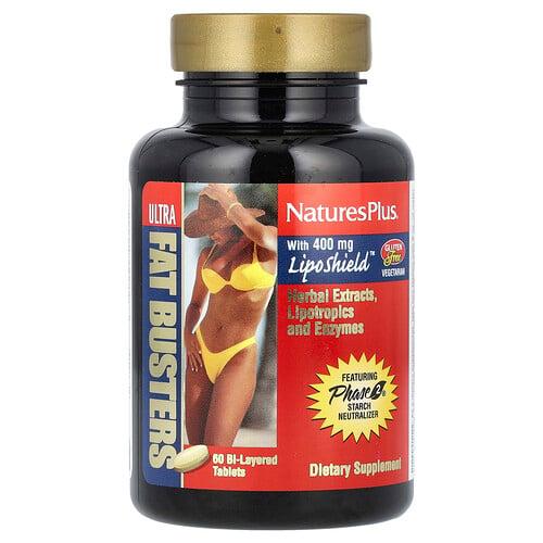 네이쳐스 플러스 NaturesPlus, 울트라 지방 버스터, 이중층 정제 60정 상품 이미지