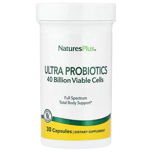 네이쳐스 플러스 NaturesPlus, 울트라 프로바이오틱, 캡슐 30정 상품 이미지