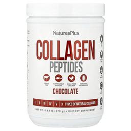 네이쳐스 플러스 NaturesPlus, 콜라겐 펩타이드, 초콜릿 맛, 378g(0.83lb)