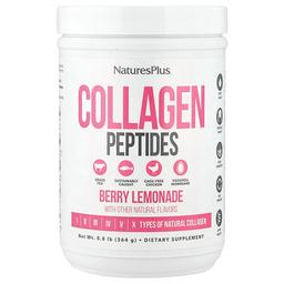 네이쳐스 플러스 NaturesPlus, 콜라겐 펩타이드, 베리 레모네이드 맛, 364g(0.8lbs)