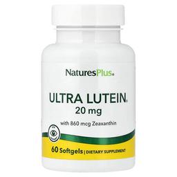 네이쳐스 플러스 NaturesPlus, Ultra Lutein®, 20mg, 소프트젤 60정