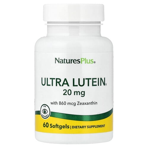 네이쳐스 플러스 NaturesPlus, Ultra Lutein®, 20mg, 소프트젤 60정 상세 이미지