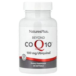 네이쳐스 플러스 NaturesPlus, Beyond CoQ10® 유비퀴놀, 100mg, 소프트젤 30정