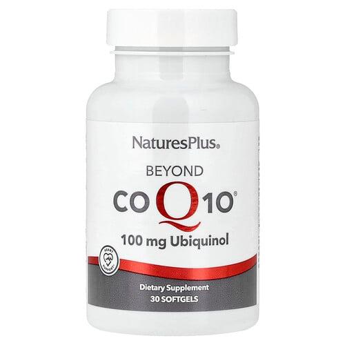 네이쳐스 플러스 NaturesPlus, Beyond CoQ10® 유비퀴놀, 100mg, 소프트젤 30정 상품 이미지