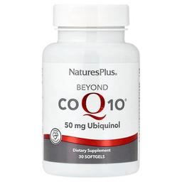 네이쳐스 플러스 NaturesPlus, Beyond CoQ10® 유비퀴놀, 50mg, 소프트젤 30정
