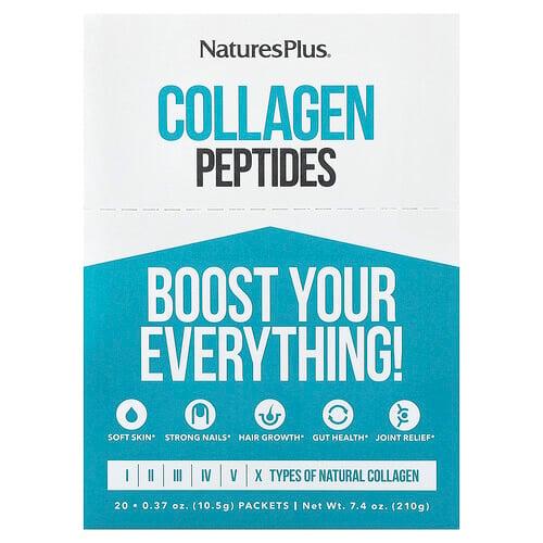 네이쳐스 플러스 NaturesPlus, 콜라겐 펩타이드, 스틱 팩 20개, 개당 10.5g (0.37oz) 상품 이미지