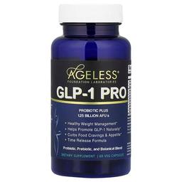 에이지리스 파운데이션 래보라토리스 Ageless Foundation Laboratories, GLP-1 PRO, 베지 캡슐 60정