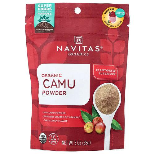 나비타스 오가닉스 Navitas Organics, 유기농 카무 분말, 85g(3oz) 상품 이미지