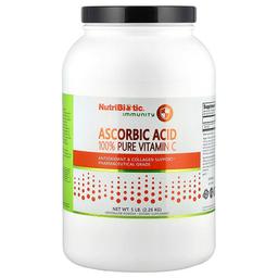 뉴트리바이오틱 NutriBiotic, 면역력, 아스코빅애씨드, 100% 순수 비타민 C, 결정질 분말, 2.26 kg(5 lb)