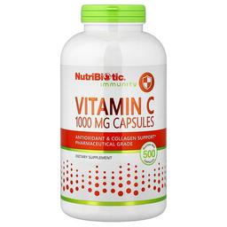 뉴트리바이오틱 NutriBiotic, 면역력, 비타민C, 1,000mg, 캡슐 500정