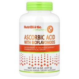 뉴트리바이오틱 NutriBiotic, Immunity, 아스코르브산(바이오플라보노이드 함유), 결정질 분말, 227g(8oz)