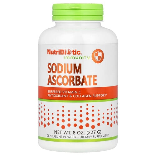 뉴트리바이오틱 NutriBiotic, Immunity, 아스코르브산 나트륨, 결정질 분말, 227g(8oz) 상세 이미지