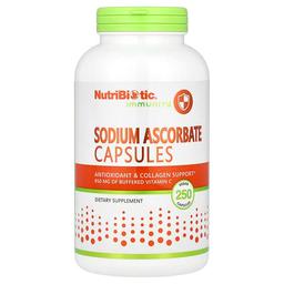뉴트리바이오틱 NutriBiotic, 아스코르브산 나트륨, 베지 캡슐 250정