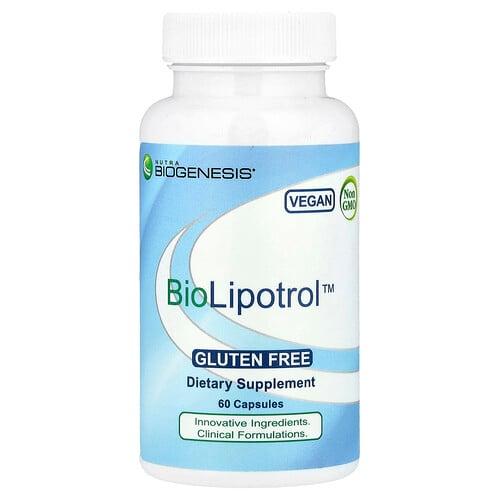 Nutra BioGenesis, BioLipotrol™, 캡슐 60정 상품 이미지