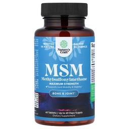 네이처스 크래프트 Nature's Craft, MSM, 1,000mg, 60정