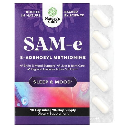 네이처스 크래프트 Nature's Craft, SAM-e, 150mg, 캡슐 90정 상세 이미지
