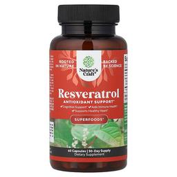 네이처스 크래프트 Nature's Craft, 레스베라트롤, 캡슐 60정(캡슐 1정당 600mg)